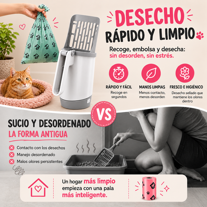 Mimo Pet ™ | La pala para arena de gato sin ensuciar